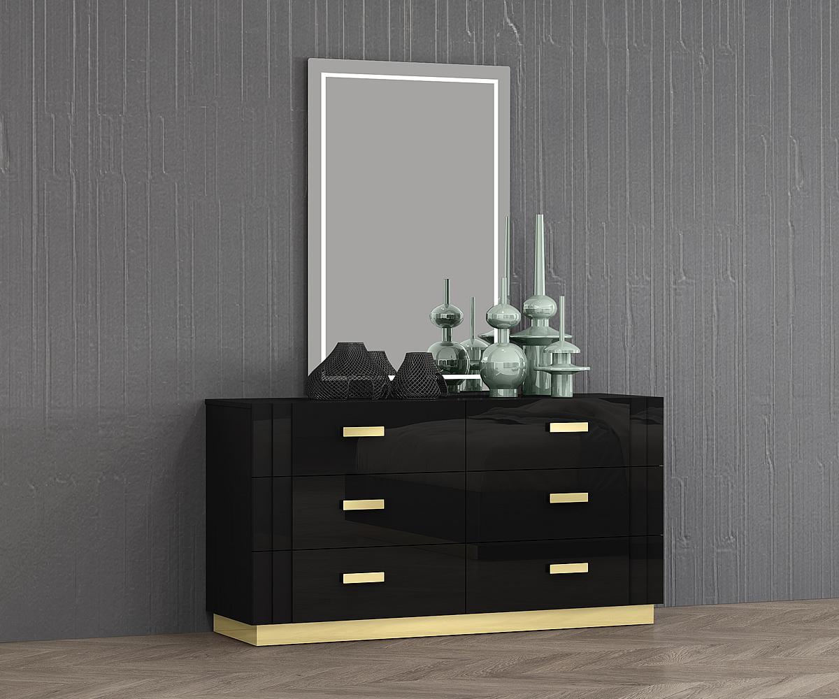 Glamour Queen King Bed