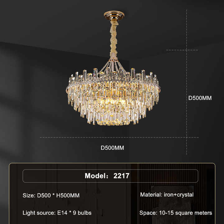 Modern Home Bedroom Pendant Lights Crystal Chandelier Lighting