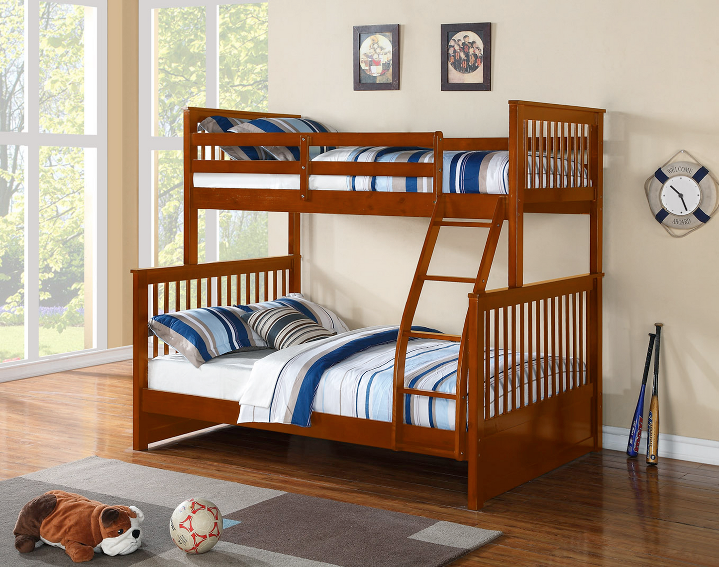 B-122E B-122G B-122W  B-122H (Single/Double) BUNK BED