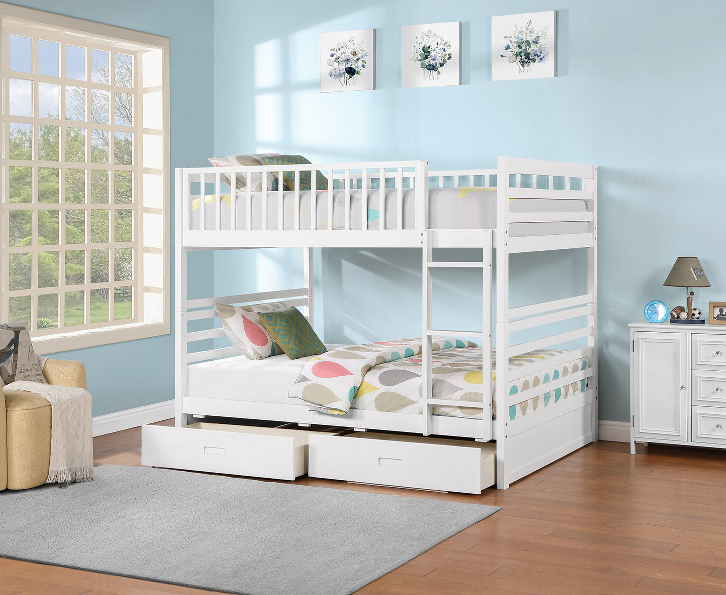 B-115W (DoubleDouble) BUNK BED