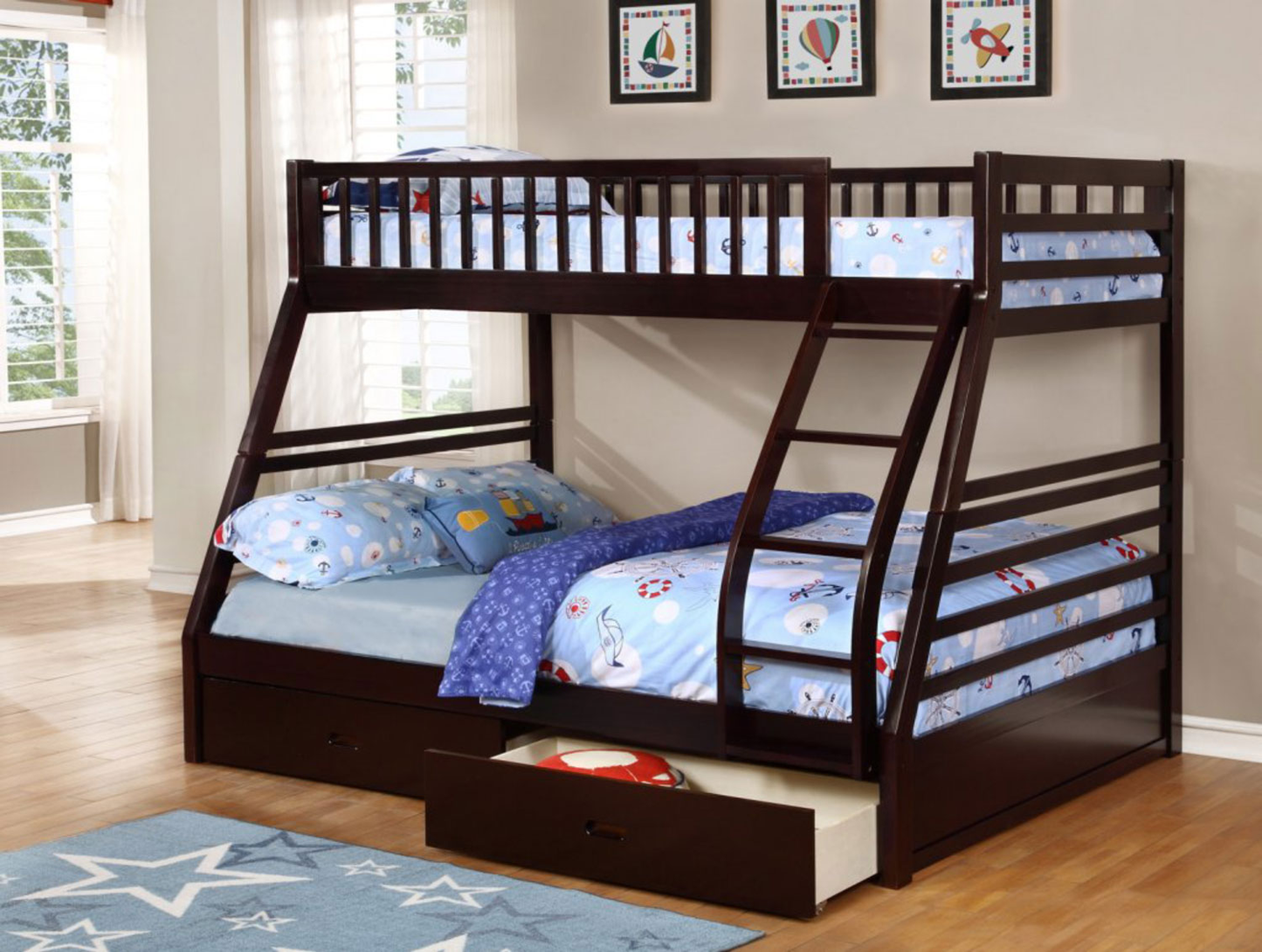 B-117E  B-117G B-117W B-117H  (Single/Double) BUNK BED