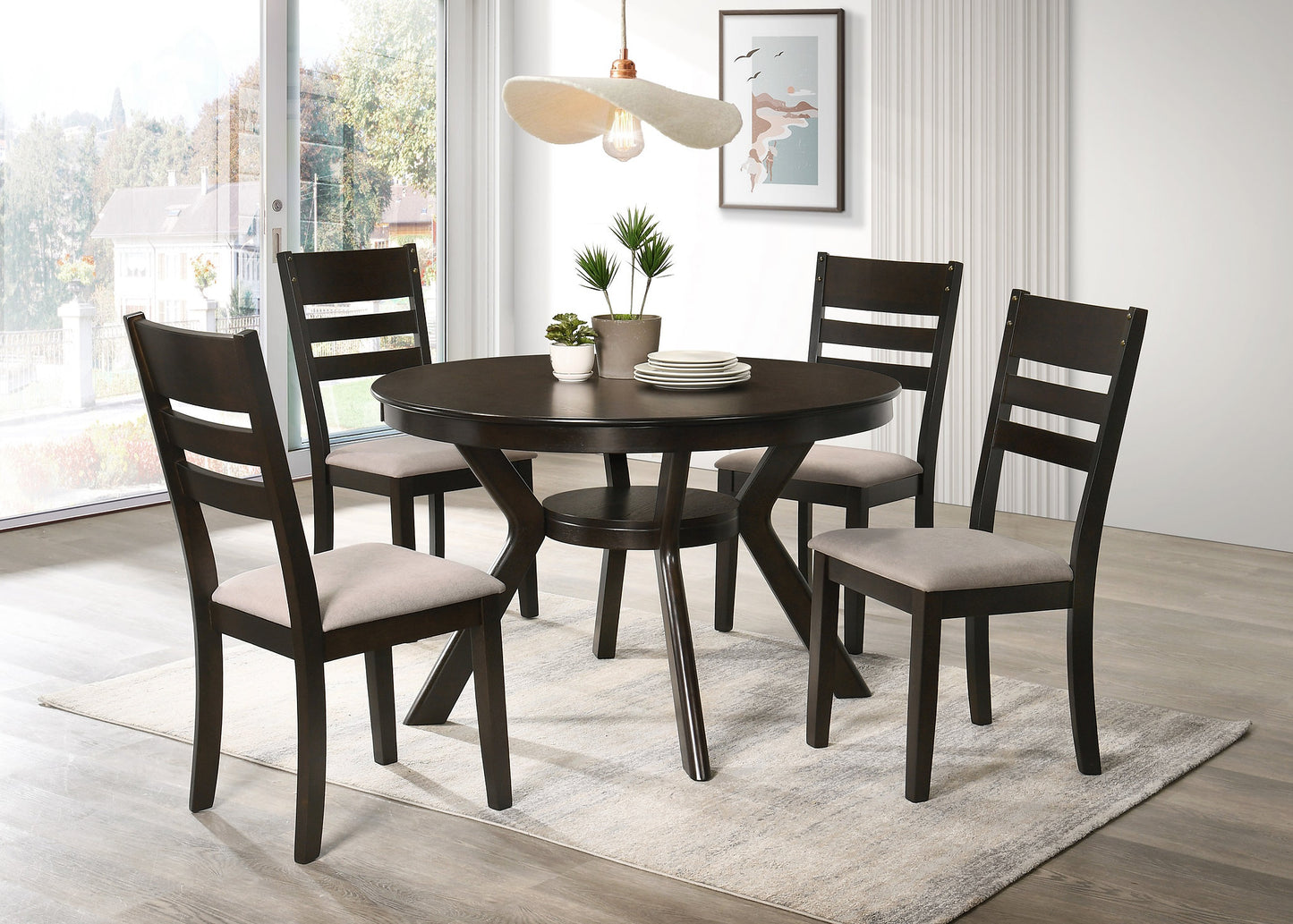 T-1085 C-1092 TABLE CHAIRS