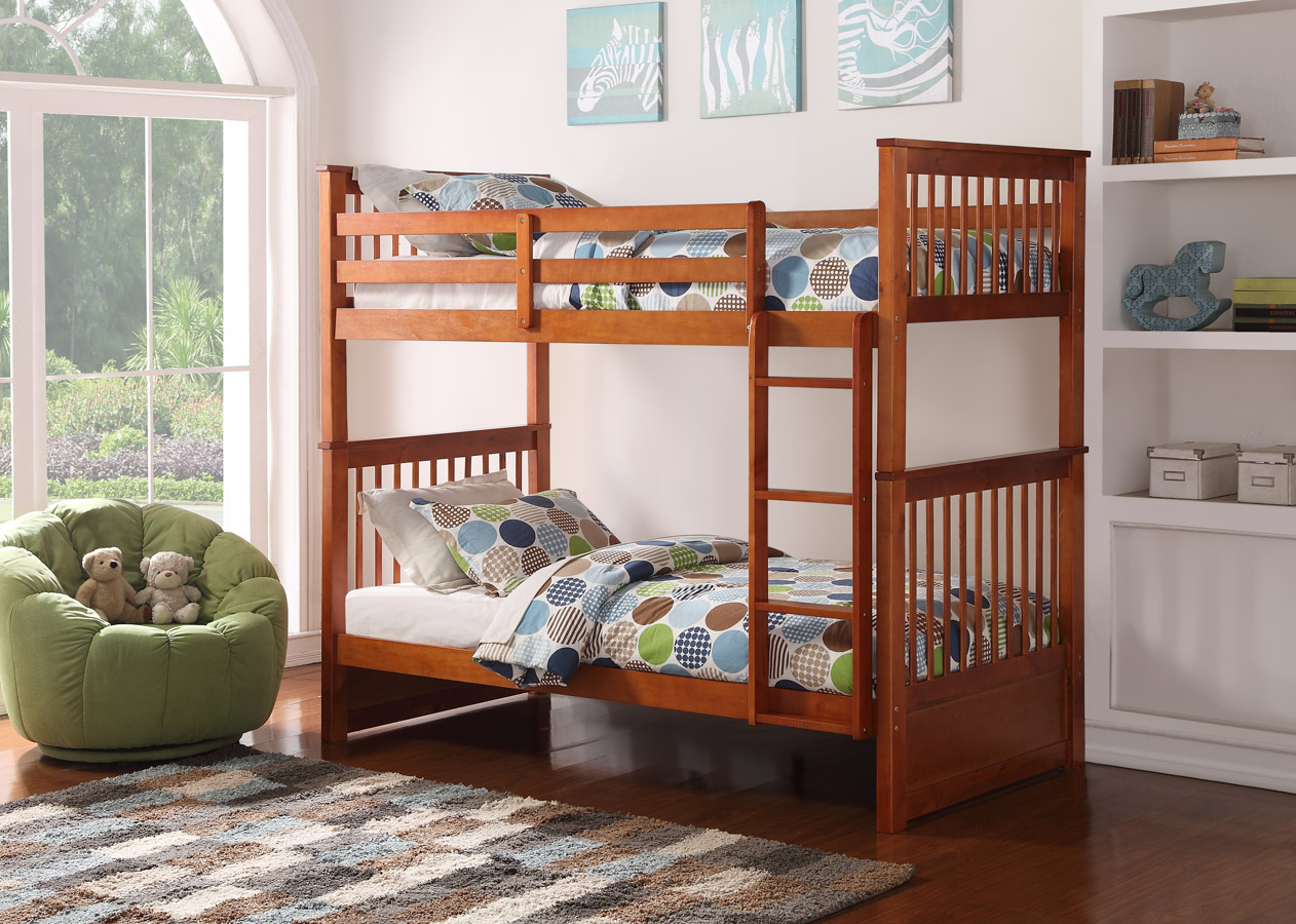 B-121E B-121G B-121W B-121H (Single/Single) BUNK BED