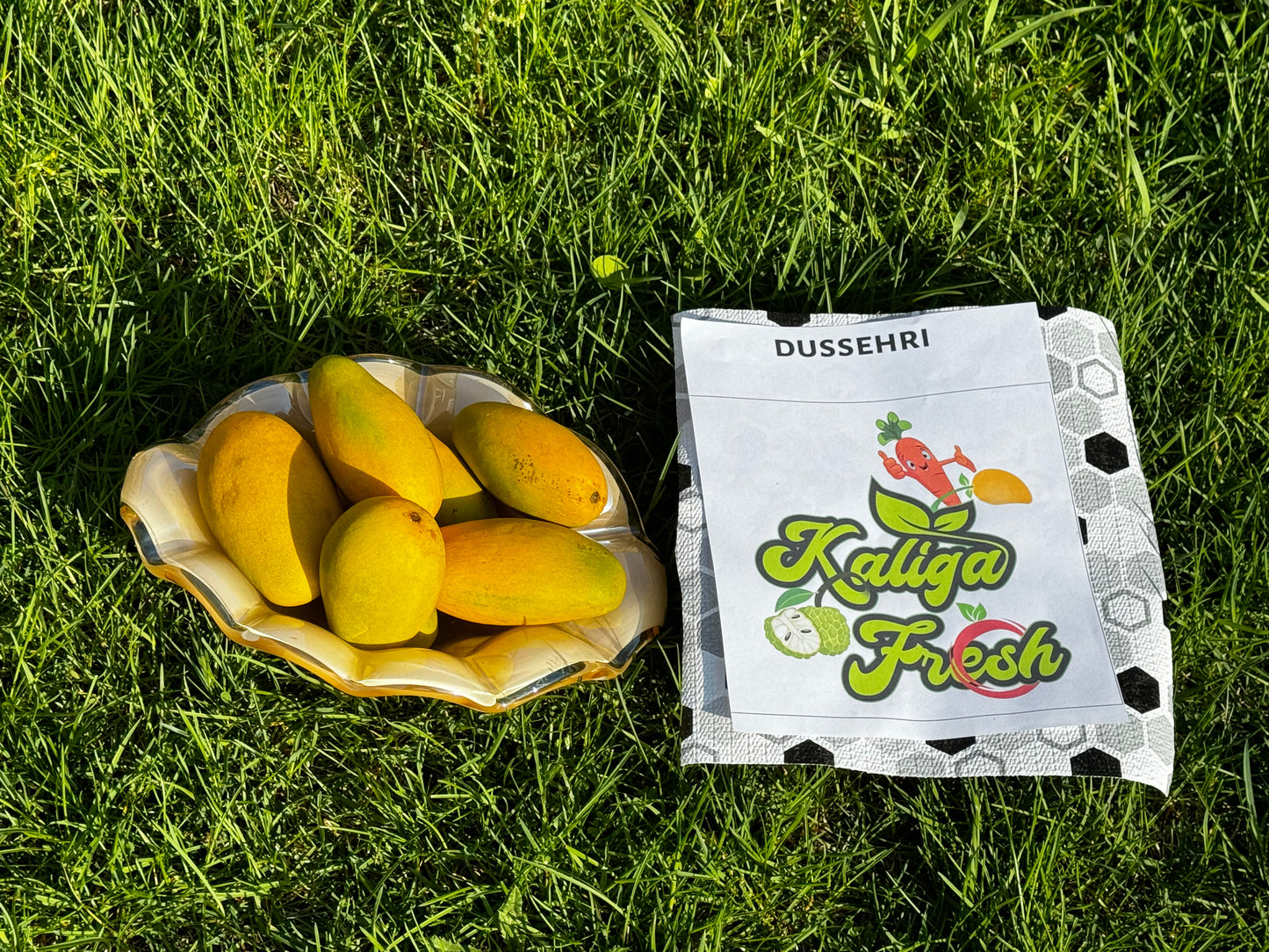 Dasheri Mangoes 2 Box of 3 KG total 6 KG