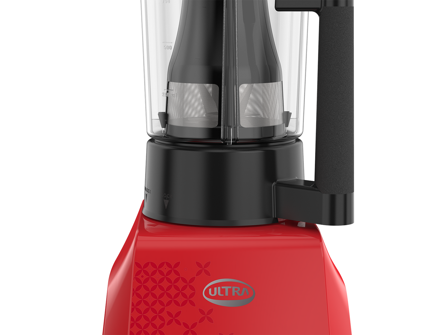 Topp+ (Red) - 4 Jar 110V Mixer Grinders Ultra 750W Red Colour