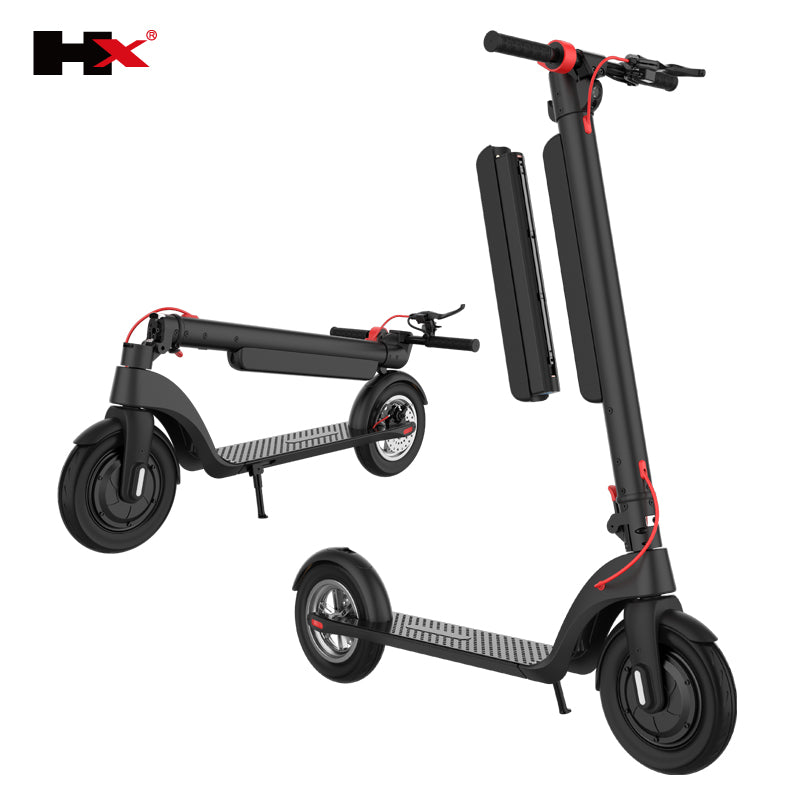 X8 eScooter High Speed Long Range Fat Tire 10 inch Air tire 36V 350W Motor 700 Watts Offroad Electric Scooter