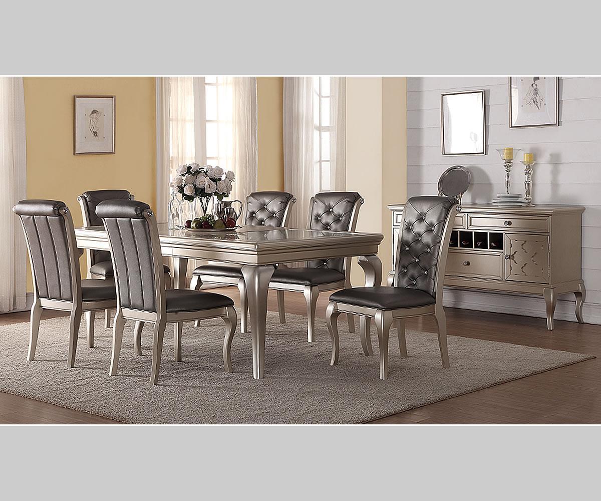 Elsa Set Table 6 Chairs