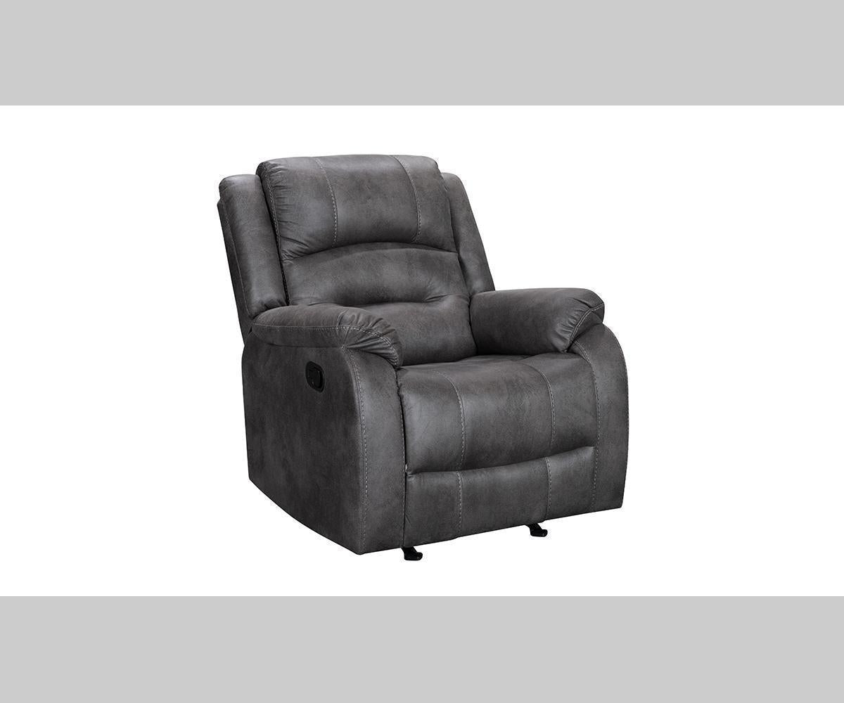 Larissa Set Grey Sofa Plus Recliner