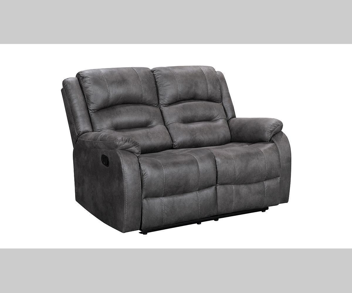 Larissa Set Grey Sofa Plus Recliner