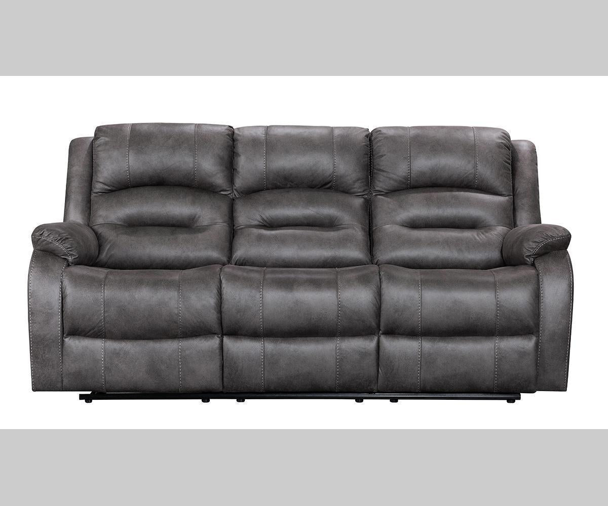 Larissa Set Grey Sofa Plus Recliner