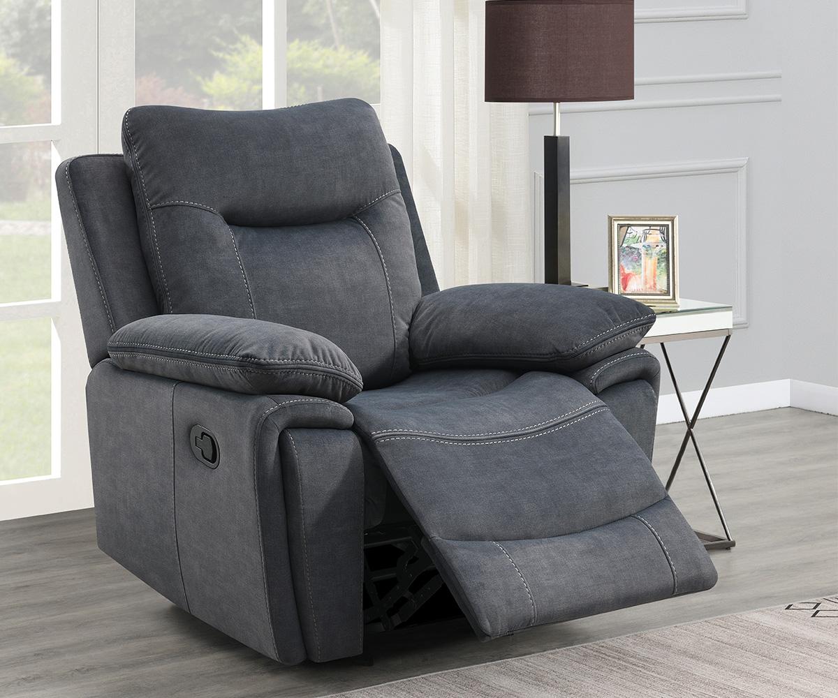 Finley Set Grey Sofa Plus Recliner