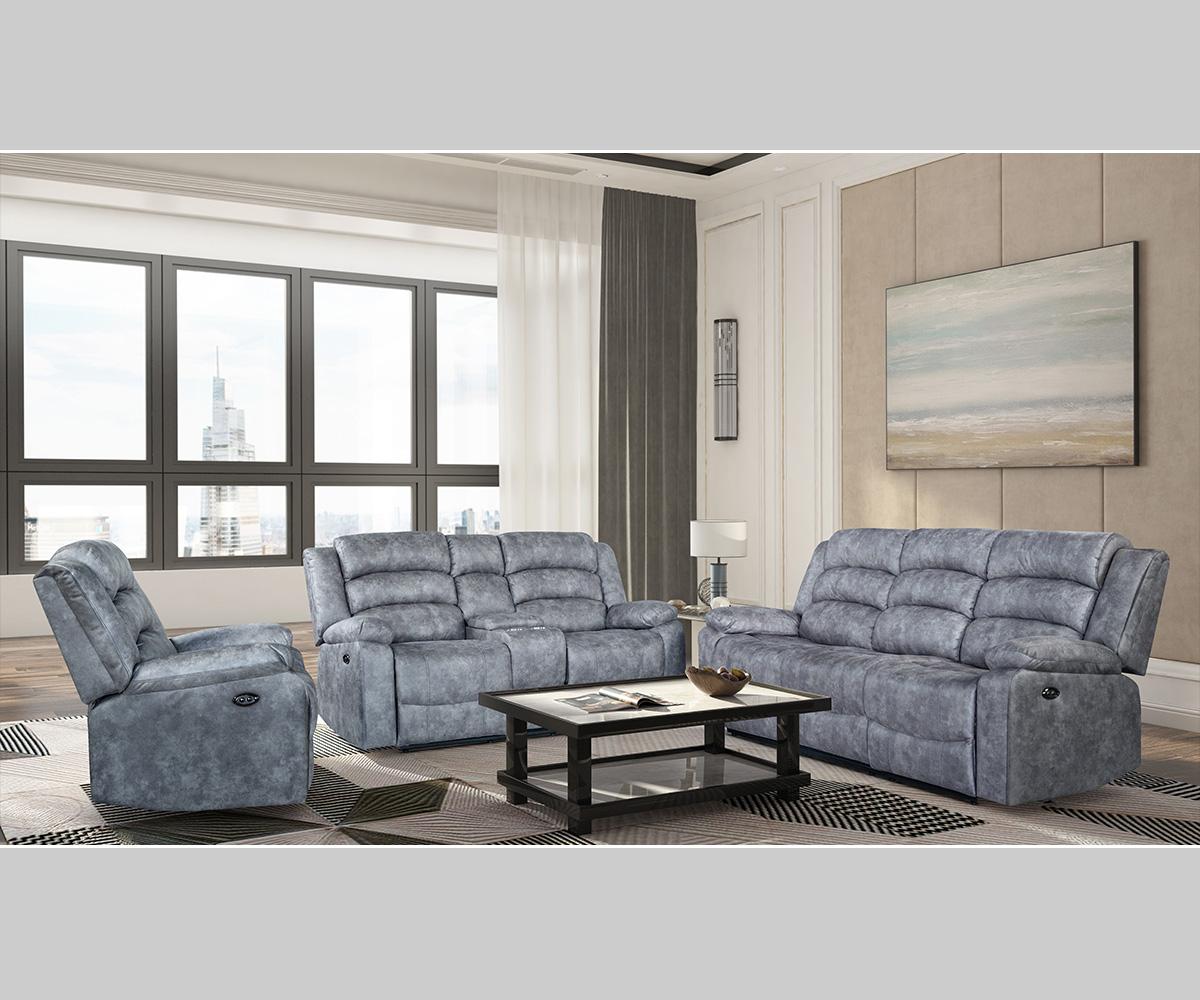 Freeda Set Sofa Plus Recliner (2318)