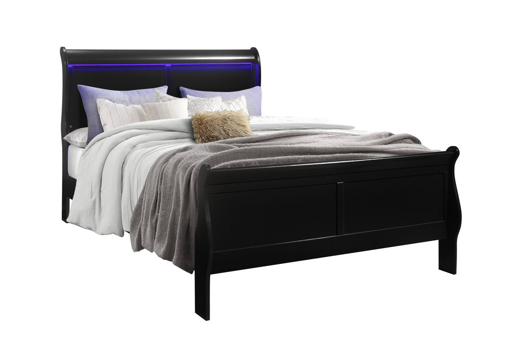 Isabella Charlie Black Bedroom Set