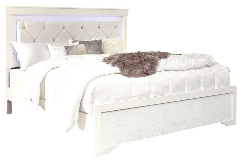 POMPEI (White/Grey) BEDROOM SET