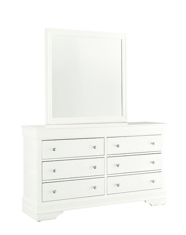 POMPEI (White/Grey) BEDROOM SET