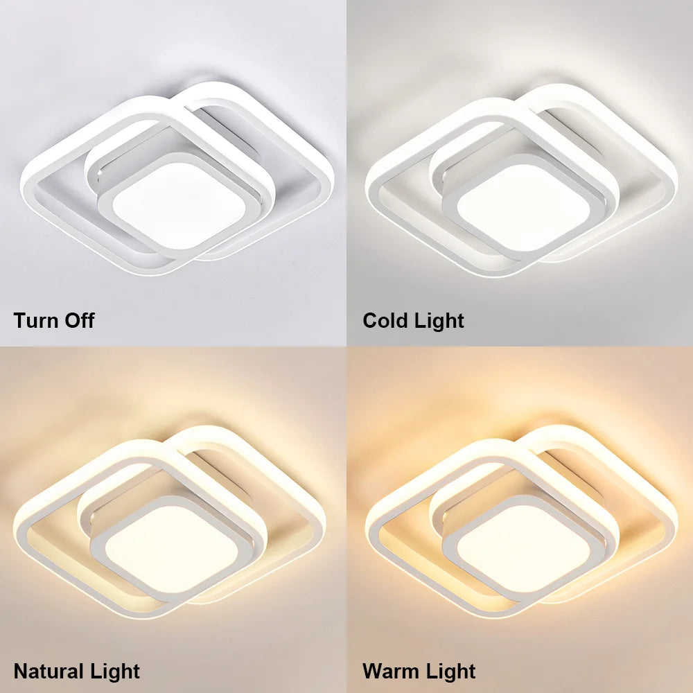 LED Aisle Ceiling Lights Modern Style LED Surface Home Light for Bedroom Living Room Corridor Light Balcony Kitchen Home Lights