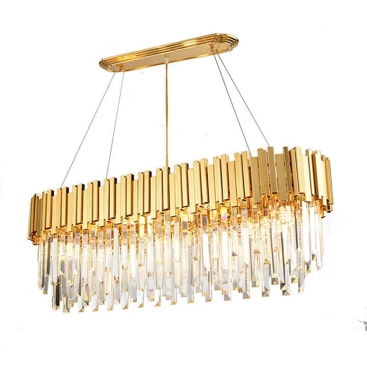 Art Decoration Ceiling Pendant Lamp Dining Room Kitchen Led Crystal Chandelier Lighting