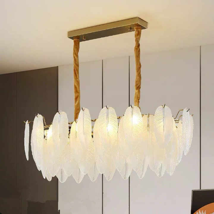 Modern Luxury Indoor Gold square Lighting Crystal Chandeliers Pendant Lights for Dining Room