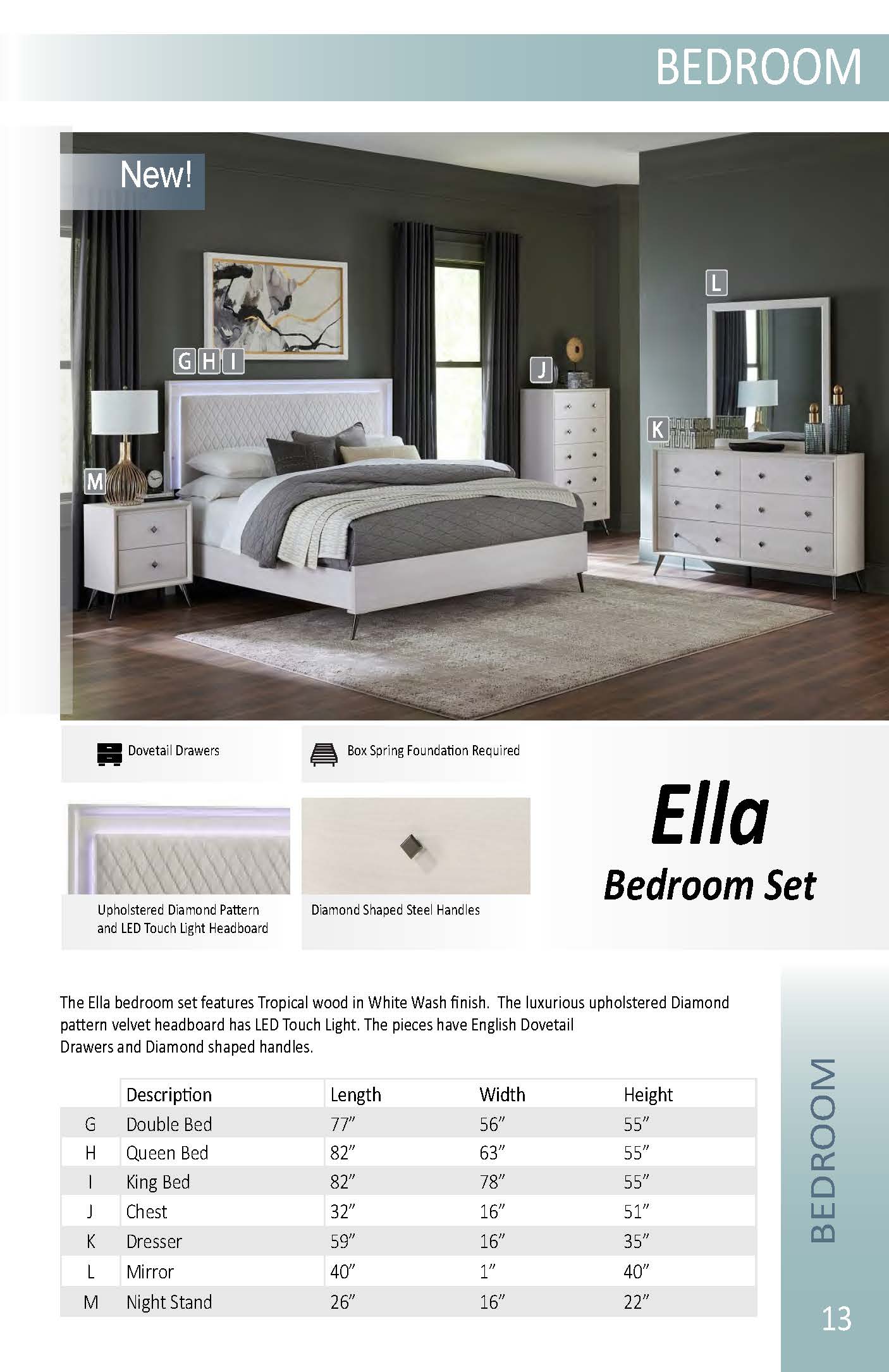 Ella Bedroom Set