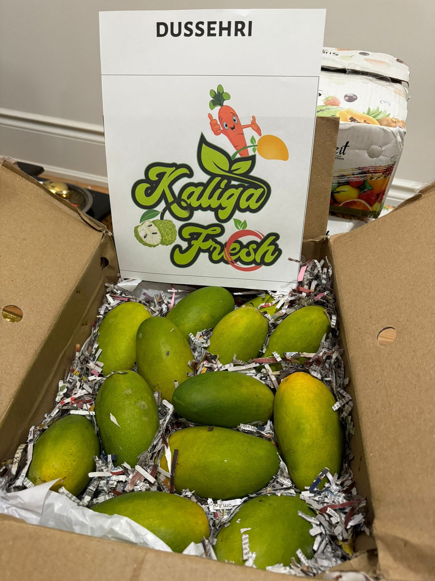 Dasheri Mangoes 2 Box of 3 KG total 6 KG