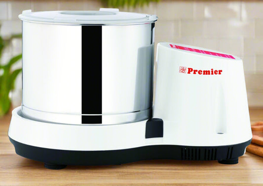 Premier Table Top Wet grinder - Compact - 2 ltrs. With attachments - 110 V White