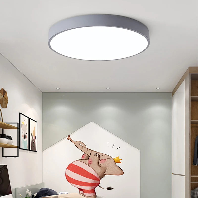 Macaron LED Nordic ceiling light creative modern minimalism living room bedroom study dining room corridor balcony lighting