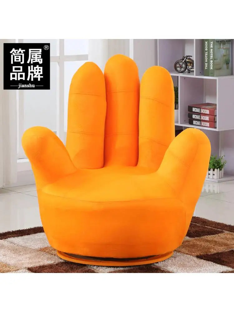 Adults Finger Sofa Single Finger Stool Rotatable Lazy Couch Adult Casual Five Finger Sand