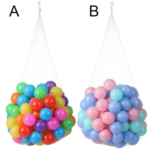 100Pcs Outdoor Sport Ball Colorful Soft Water Pool Ocean Wave Ball Baby Children Funny Toys Eco-Friendly Stress Air Balloons