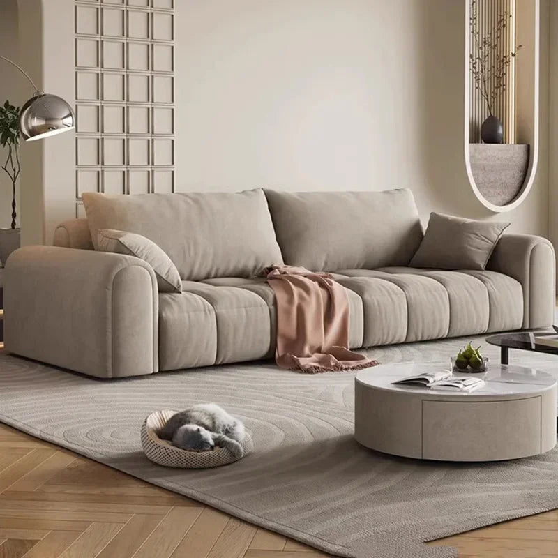 Living Room Puff Sofa Comfortable Reclining Luxury Elegant Modern Sofa Lazy Relaxing Woonkamer Banken Japanese Furniture