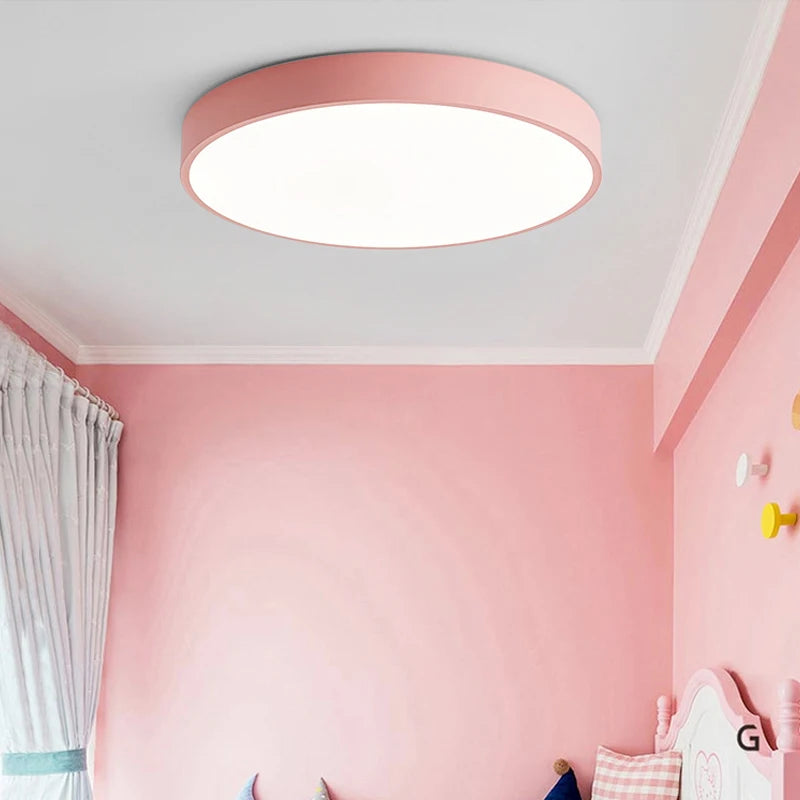 Macaron LED Nordic ceiling light creative modern minimalism living room bedroom study dining room corridor balcony lighting