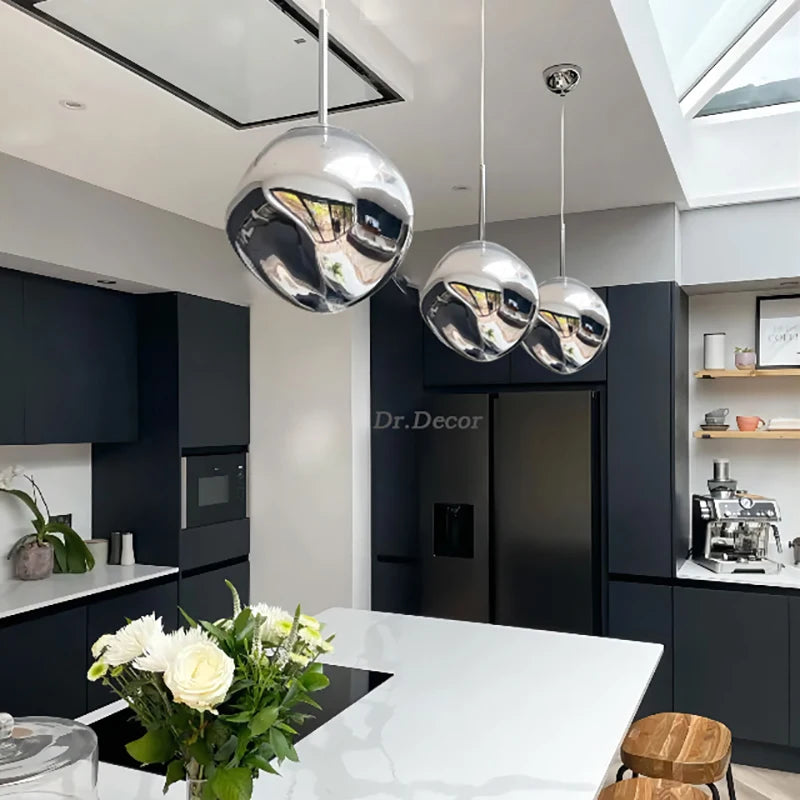 Modern Lava LED Pendant Lights Lighting LOFT Living Room Bedroom Decoration Hanging Lamp Suspension Luminaria Cafe Light Fixture