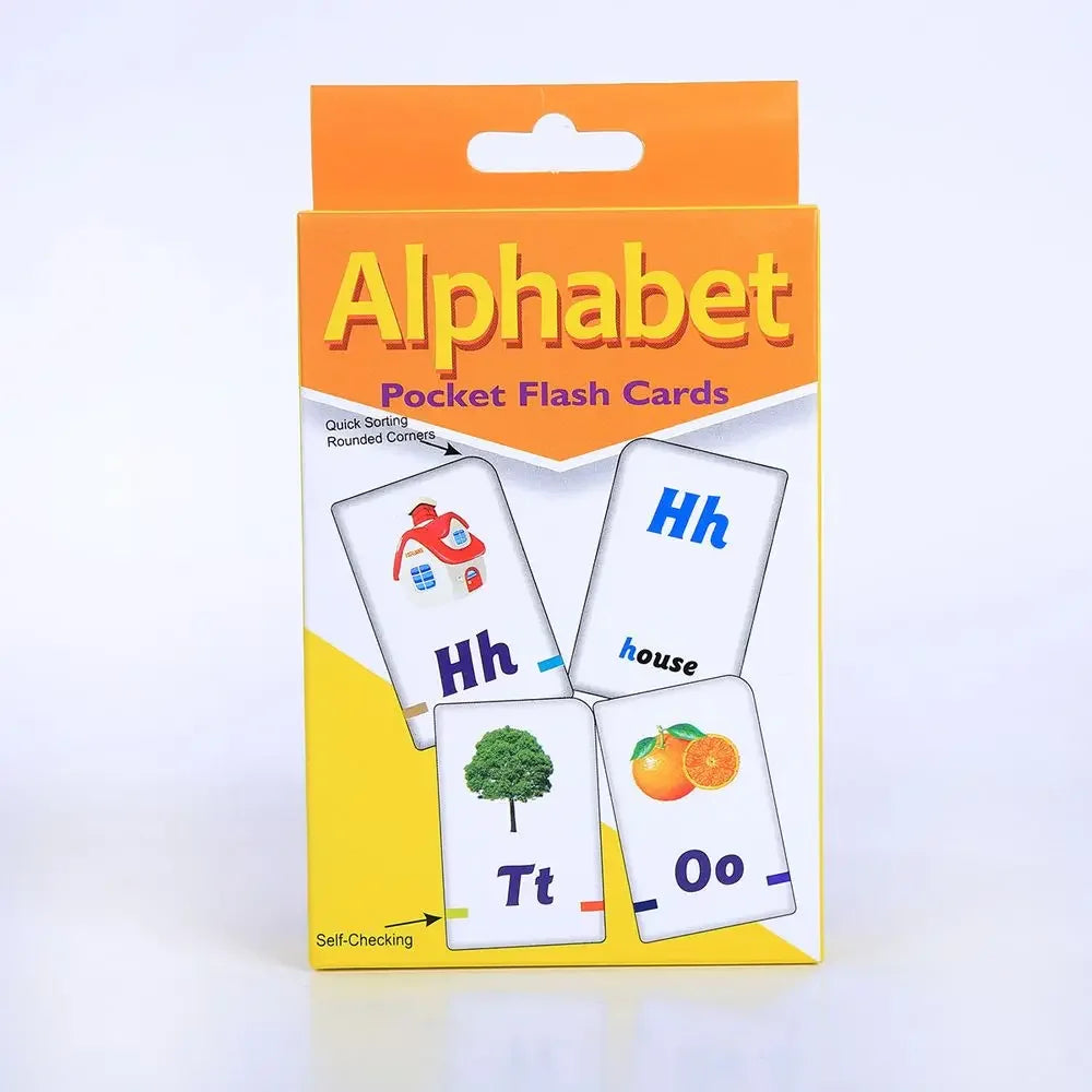 Montessori A-Z Alphabet 0-100 Numbers Math Book English Flash Card for Kids Learning Educational Toys English Learning for Kids