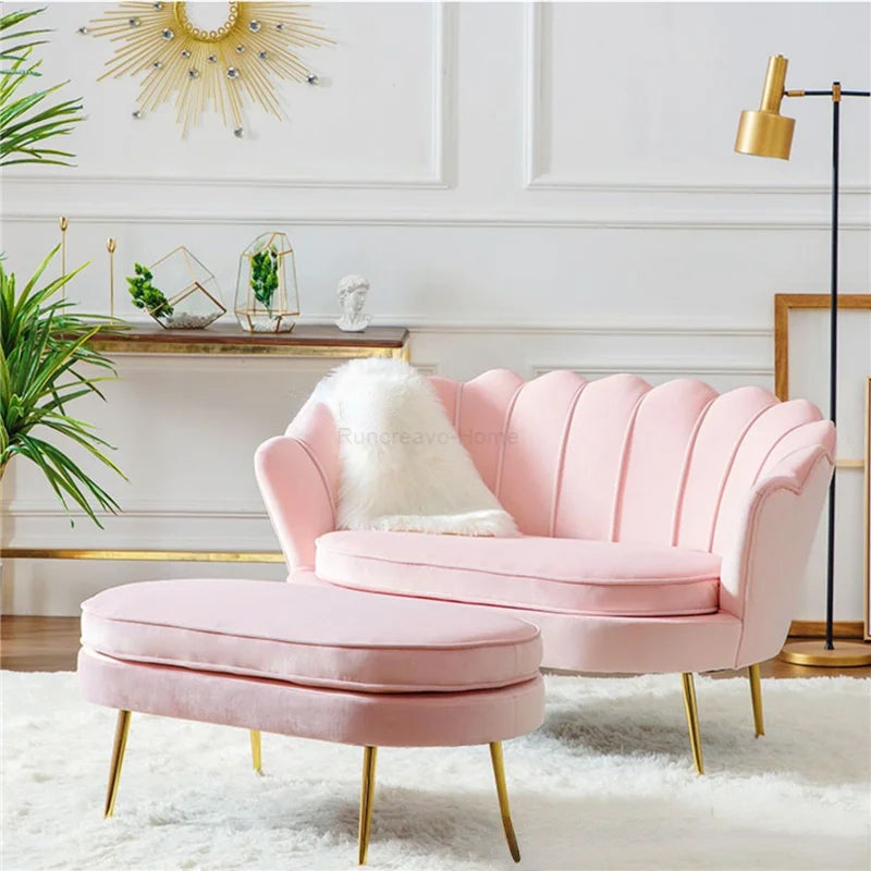 Modern Sofa Set Living Room Furniture Small Living Room Sofa Chair Nordic Accent Chair Light Luxury Sofa Chairs Double Seat Sofa