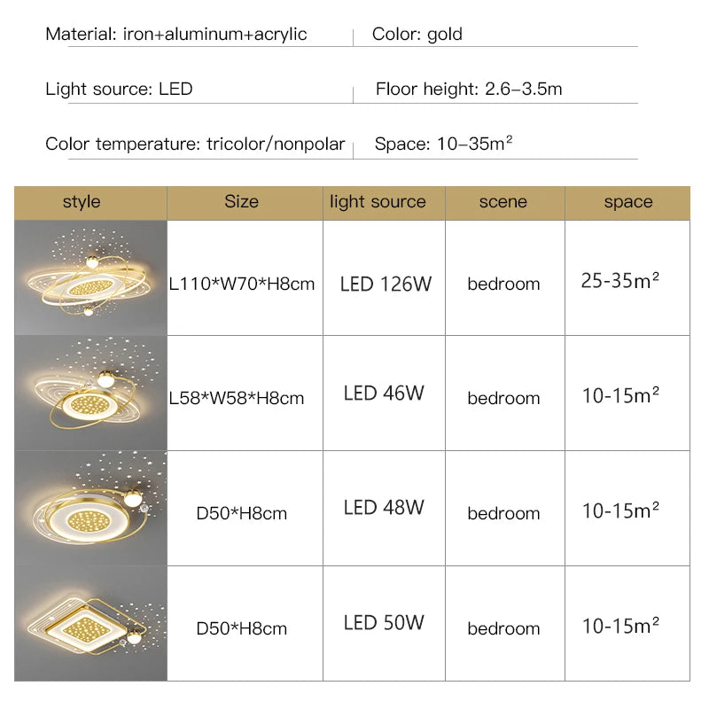 Nordic Stars Shade Ceiling Chandeliers Living Room Hall Room Decor Modern Acrylic Led Ceiling Light Study Bedroom Kitchen Lamps