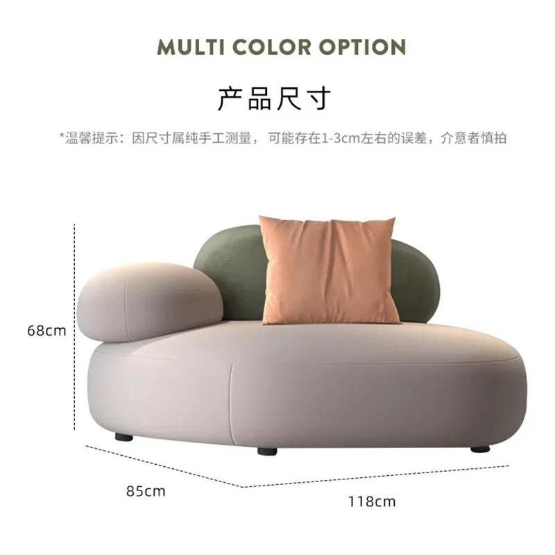 Mid Century Cinema Sofa Comfortable Minimalist Corner Camping Sofa Modern White Lounge Chaises De Salon Living Room Furniture