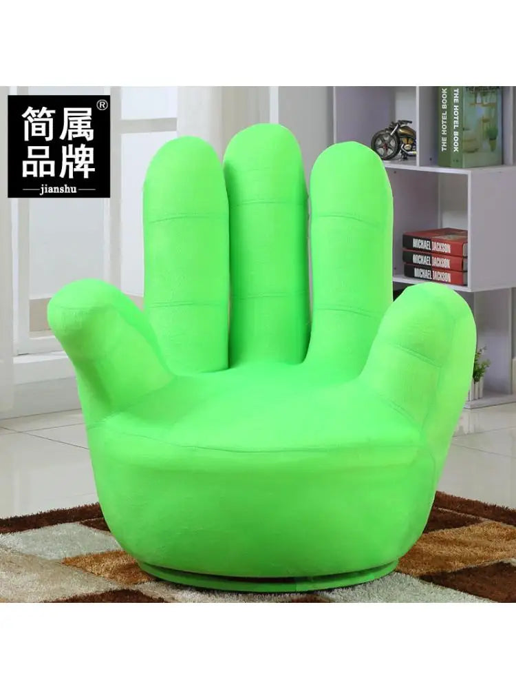 Adults Finger Sofa Single Finger Stool Rotatable Lazy Couch Adult Casual Five Finger Sand