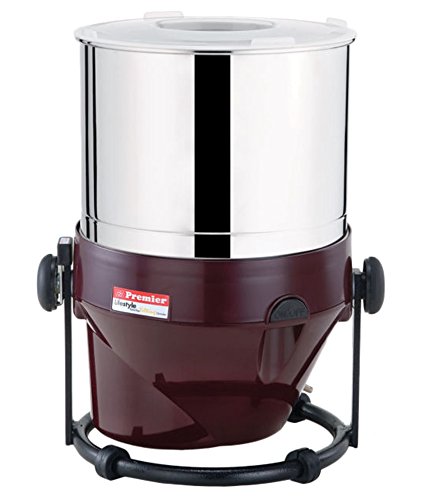 Premier Table Top Tilting LifeStyle Wet grinder - 2 ltrs.with attachments - 110 V  MAROON