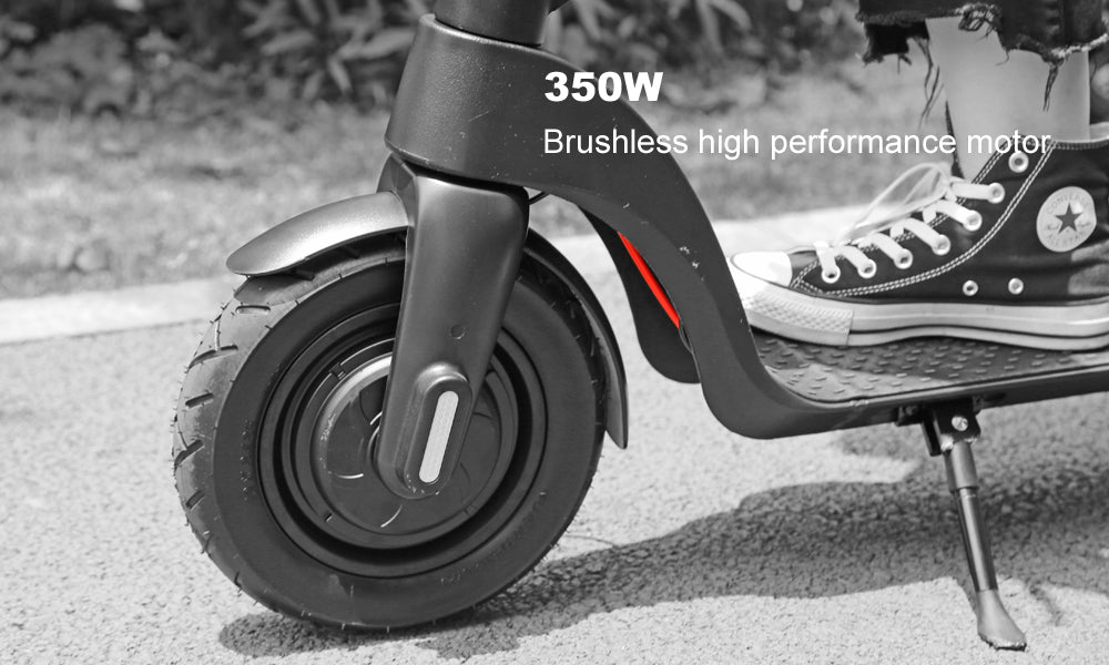 X8 eScooter High Speed Long Range Fat Tire 10 inch Air tire 36V 350W Motor 700 Watts Offroad Electric Scooter