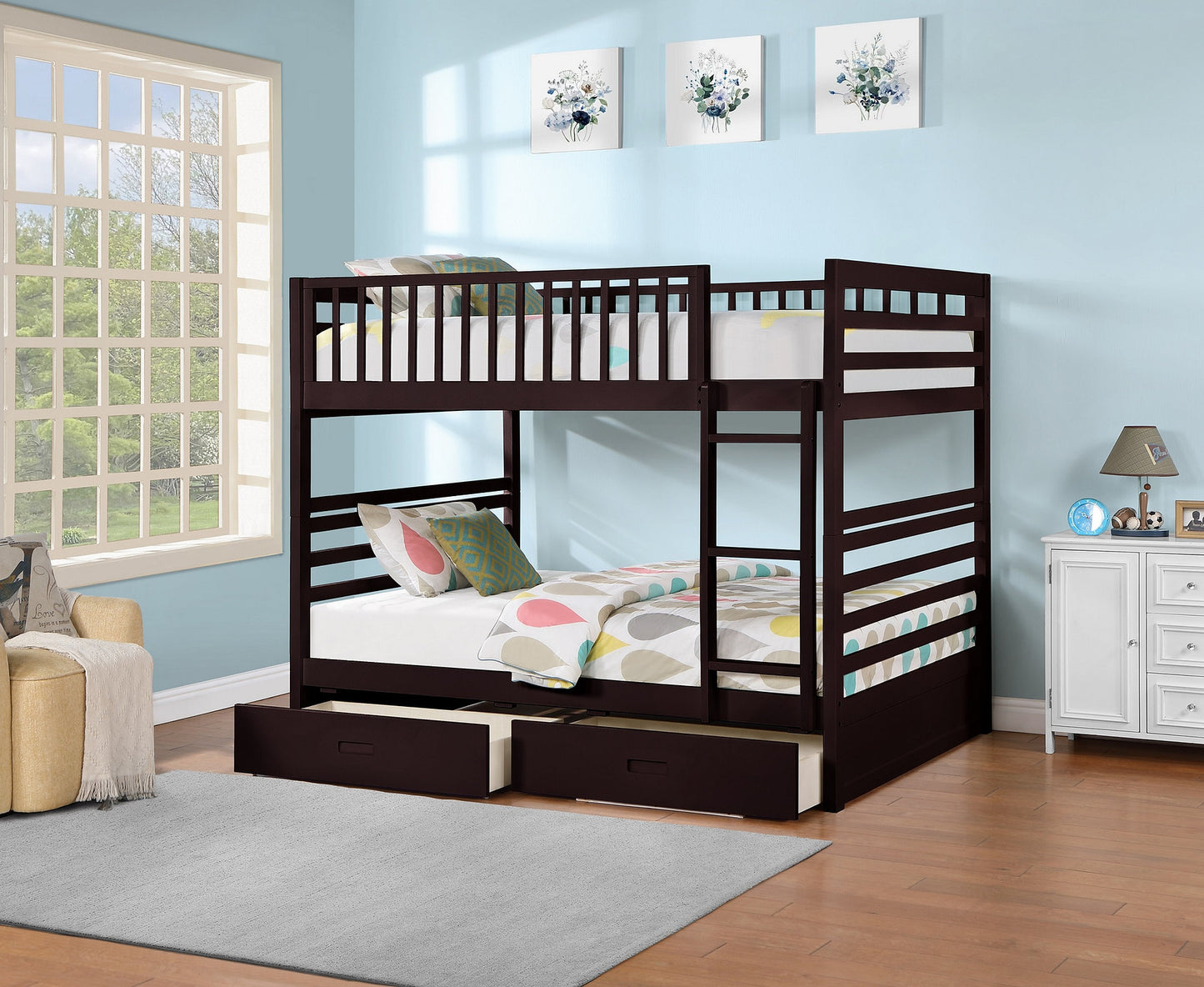 B-1850 B-1851 B-1852 (Single/Double) BUNK BEDS