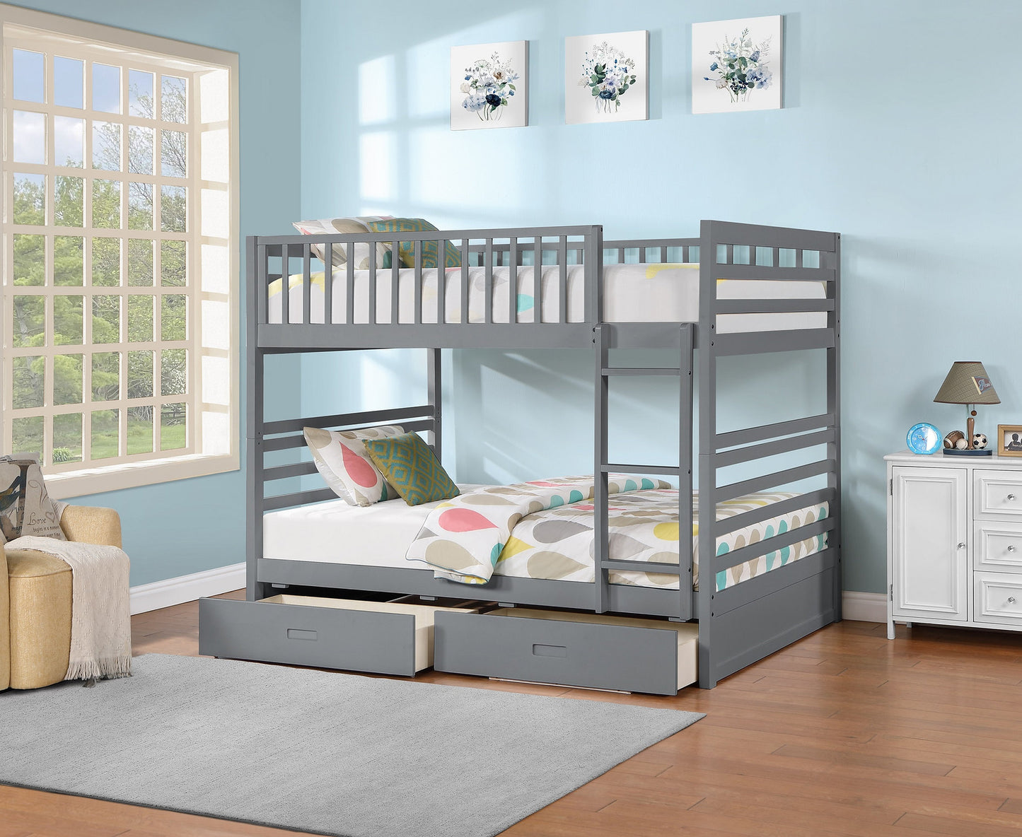 B-115W (DoubleDouble) BUNK BED