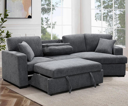 Charles Sectional Sofa for Cuddler Corner