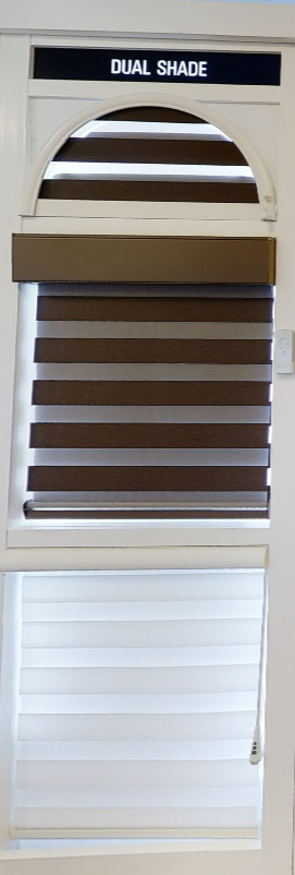 Zebra Blinds Dual-Layer 48x60in