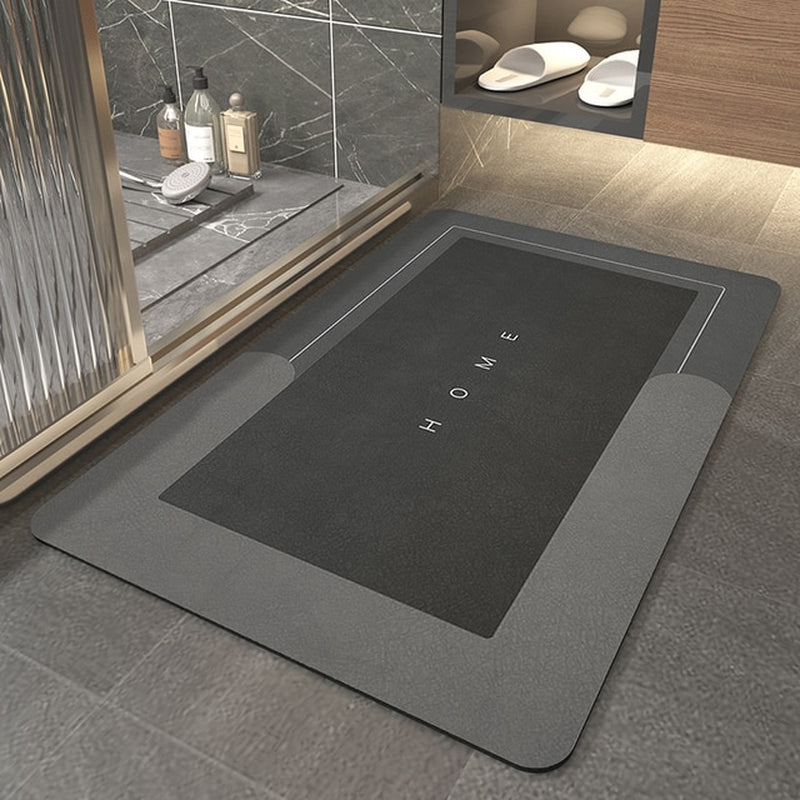 Luxury City Deals Super Absorbent Bathroom Mat Nonslip Quick-Drying Carpet Home Bath Mat Non-Slip Floor Mat Tapete Banheiro Dropshipping